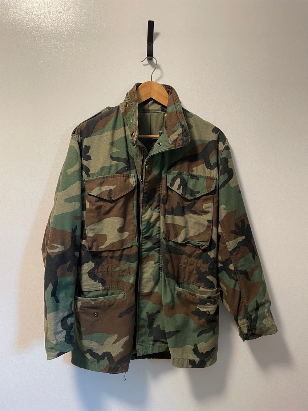 Woodland BDU cold weather coat men’s XS